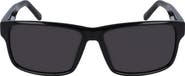 FERRAGAMO 58mm Rectangle Sunglasses