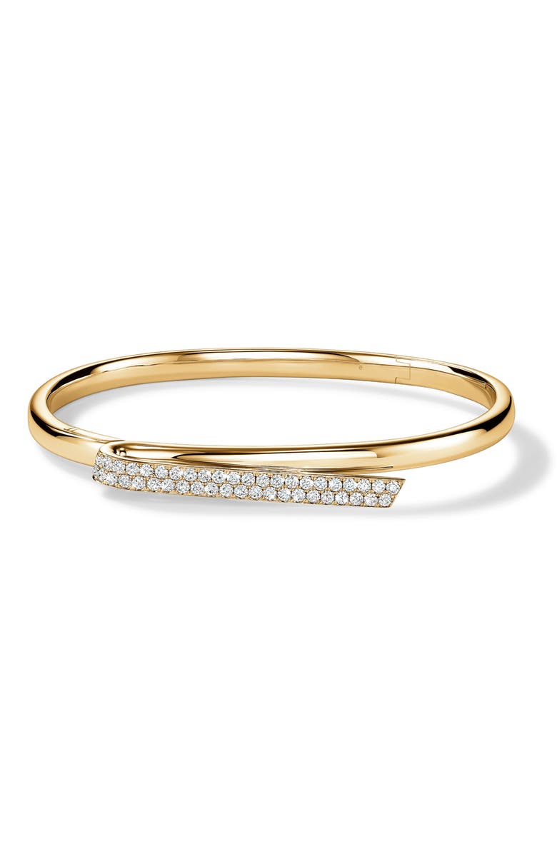 HEARTS ON FIRE INSIDE/OUT 18K Gold Diamond Flip Bangle, 0.80ct., Main, color, Yellow Gold