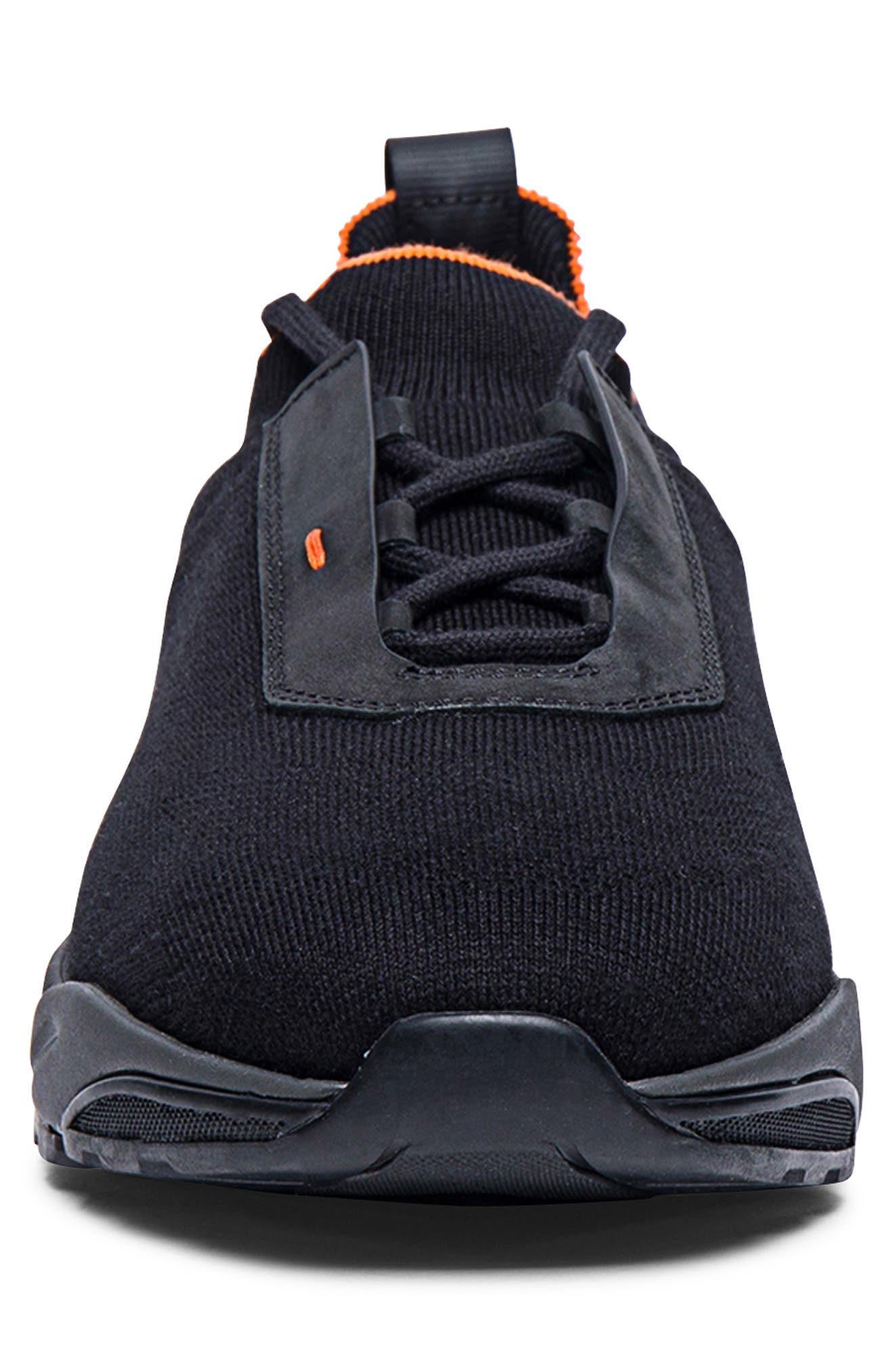 Santoni Floinn Sneaker, Alternate, color, Black