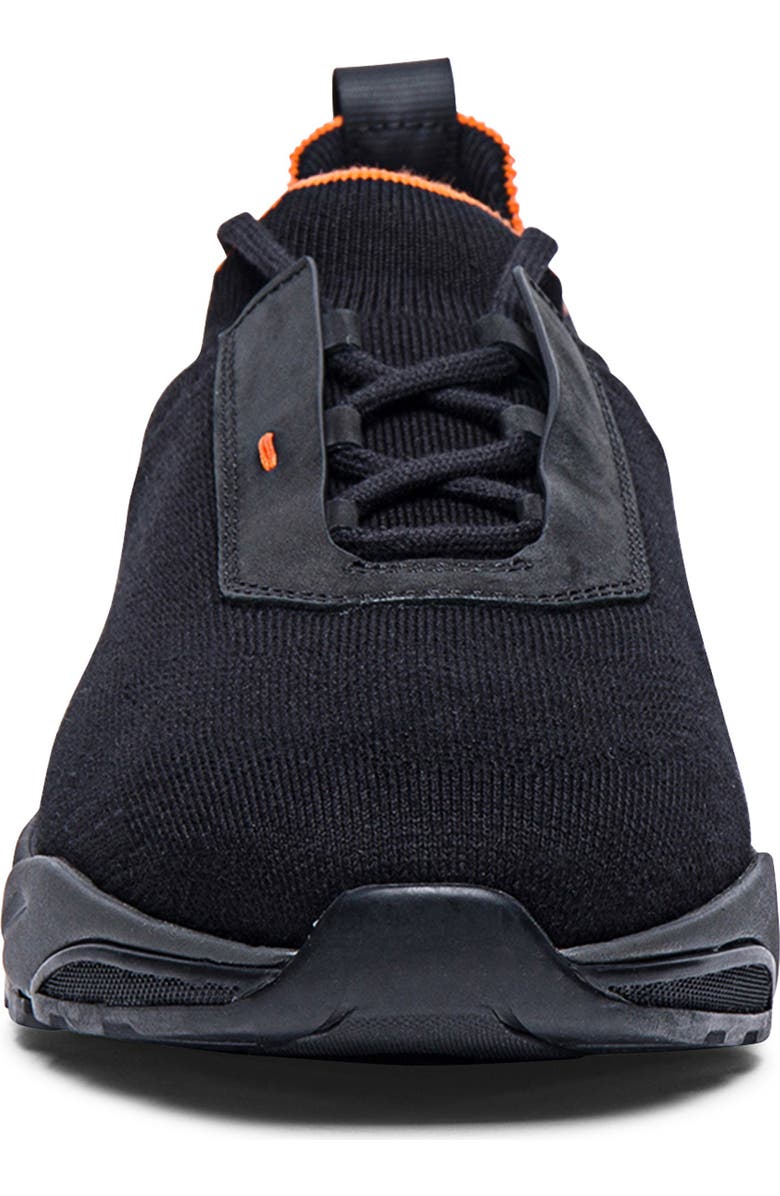 Santoni Floinn Sneaker, Alternate, color, Black