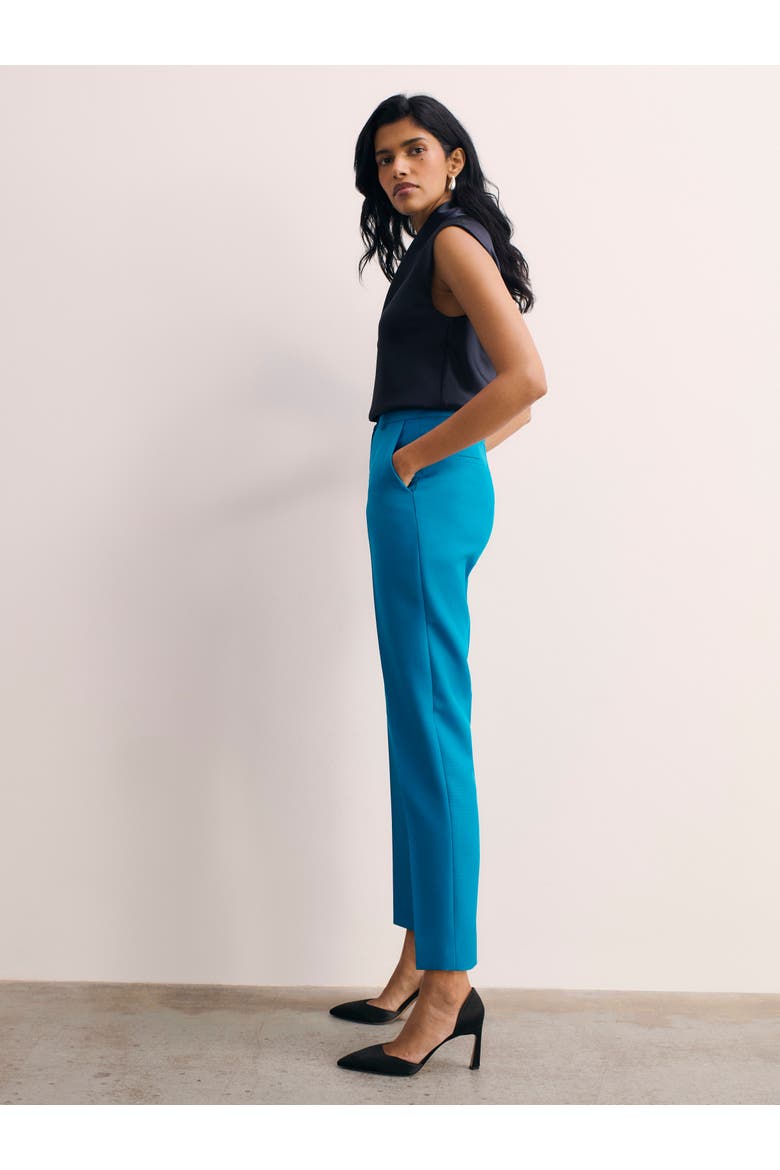 Tavira Wool Pants, Alternate, color, Blue