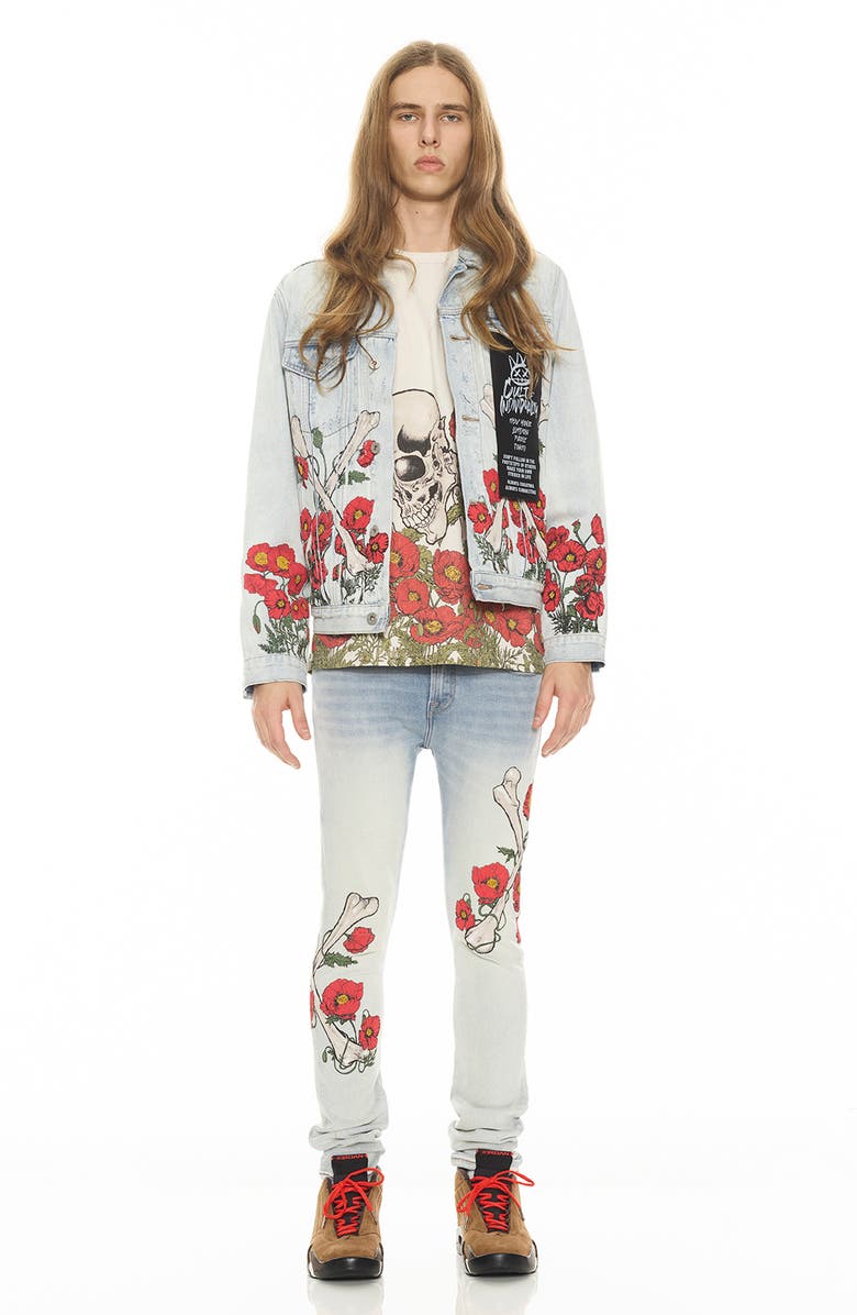 Cult of Individuality Type II Denim Jacket, Alternate, color,