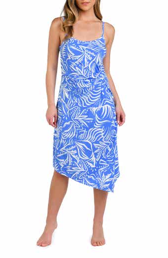 La Blanca Beachside Bay Asymmetric Cover-Up Dress