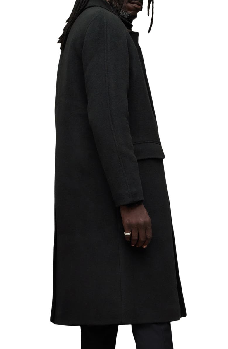 AllSaints Somnus Longline Coat, Alternate, color, 