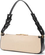 JURGI MANO Canvas and Leather Shoulder Bag