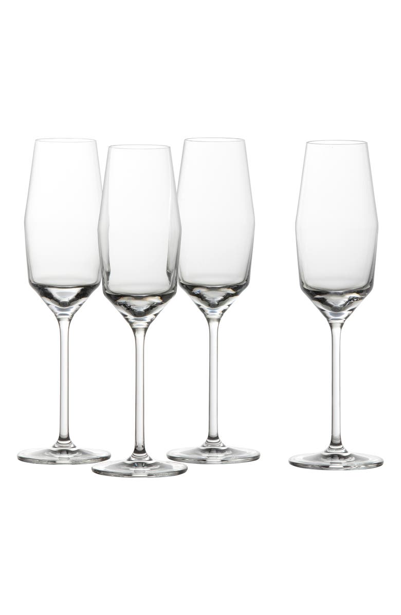 Schott Zwiesel Gigi Set of 4 Champagne Flutes, Alternate, color, 