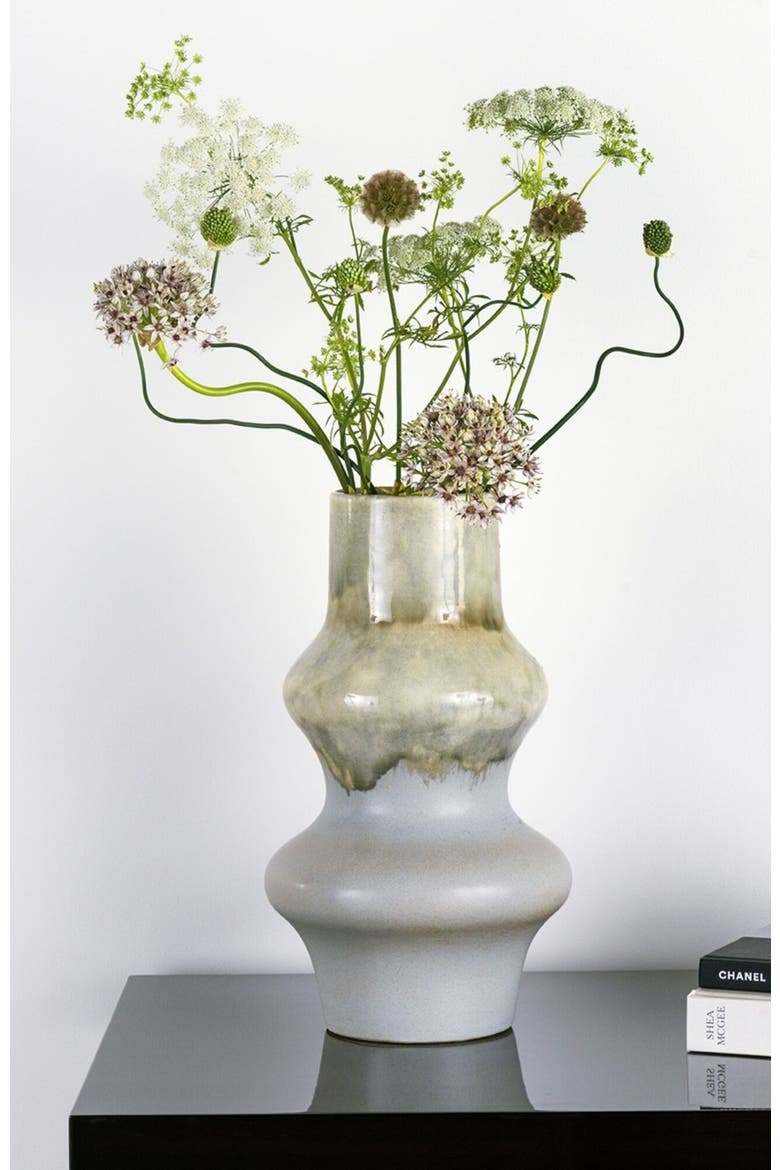 Dunes Blue Vase, Alternate, color, Neutral