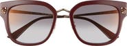 Cartier 55mm Gradient Round Sunglasses