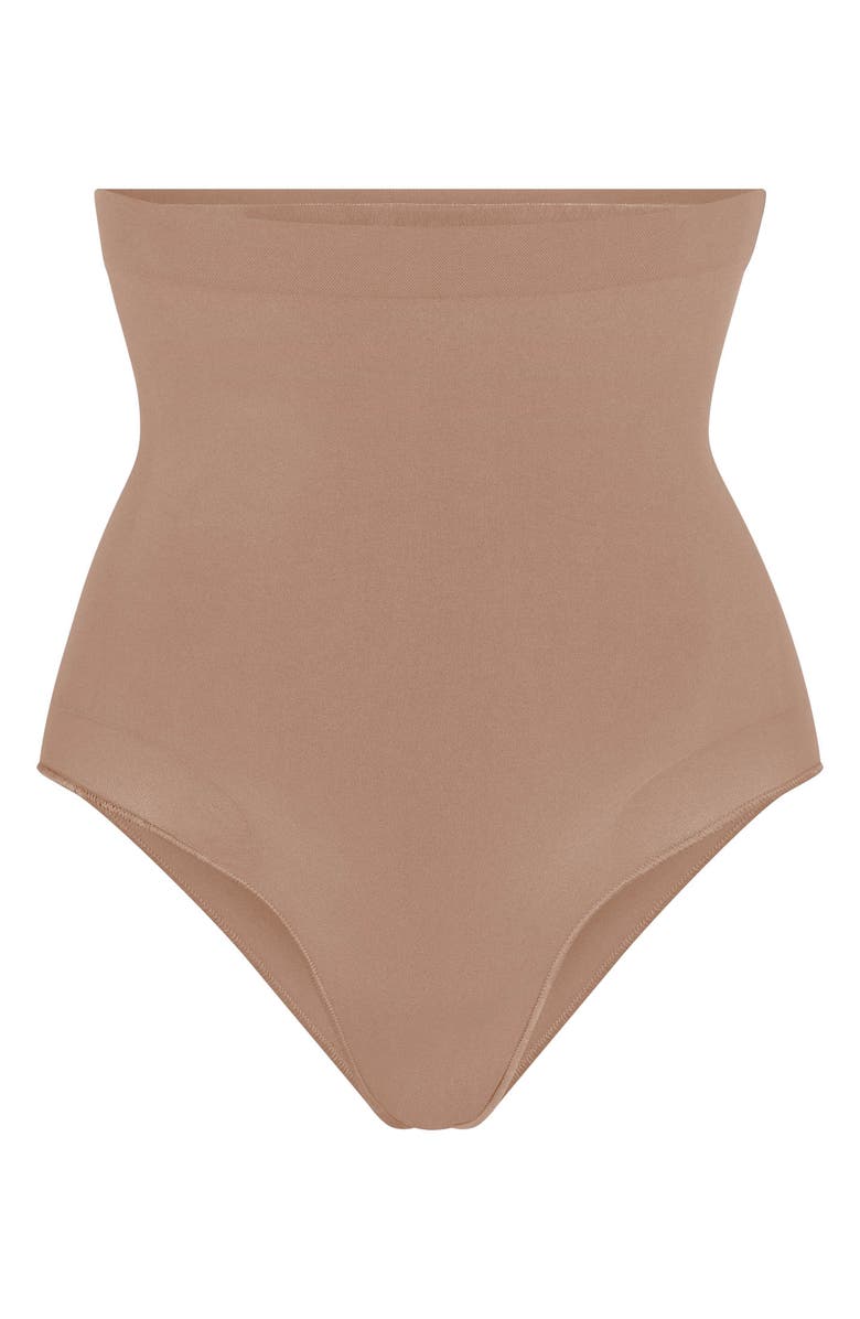 SKIMS Seamless Sculpt High Waist Briefs, Alternate, color, Sienna