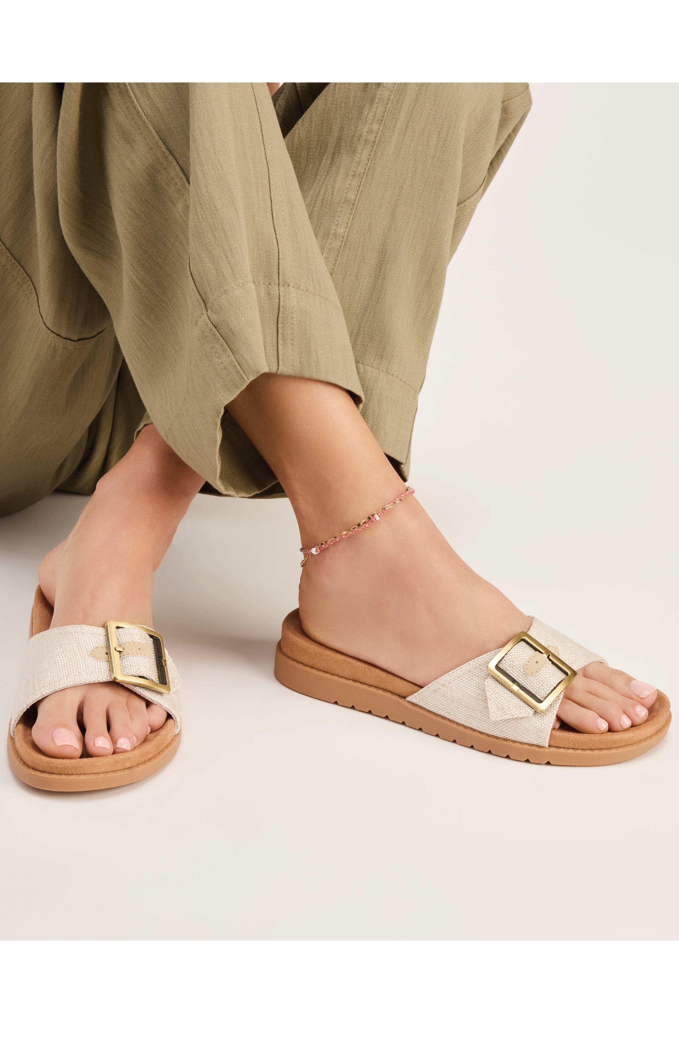 Marin Slide Sandal, Alternate, color, NATURAL