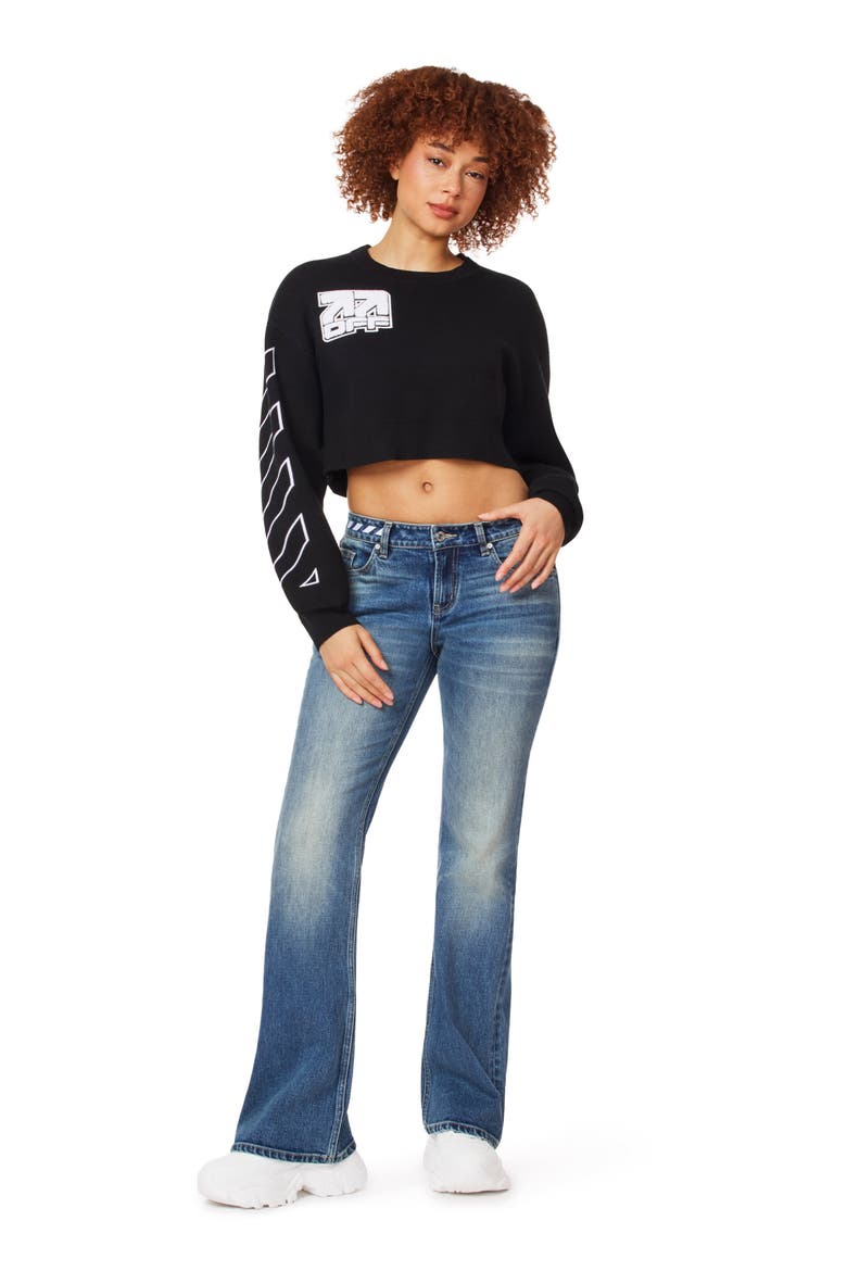 Low Rise Bootcut Jeans, Alternate, color, LOWEST EAST SIDE