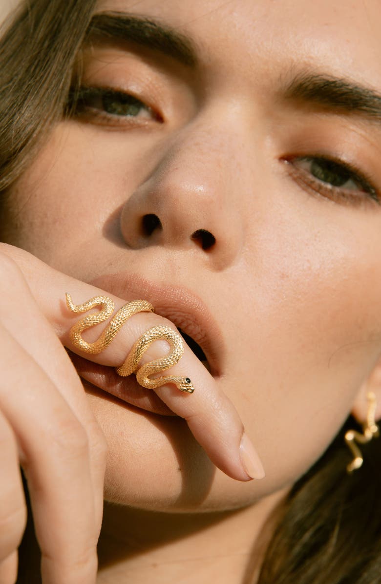 Awe Inspired Snake Wrap Ring, Alternate, color, 