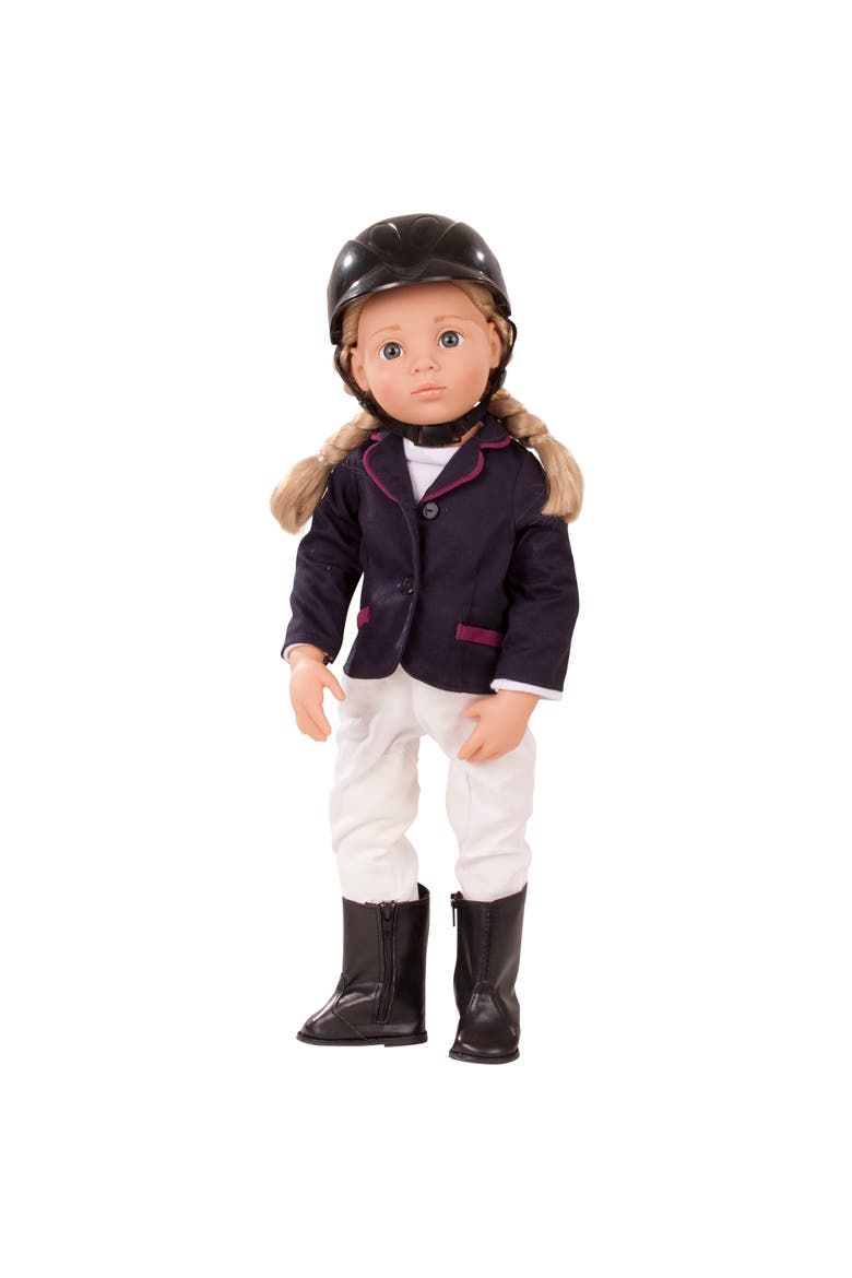 Anna The Competition Rider 19" Multijointed Standing Doll, Main, color, Multicolored