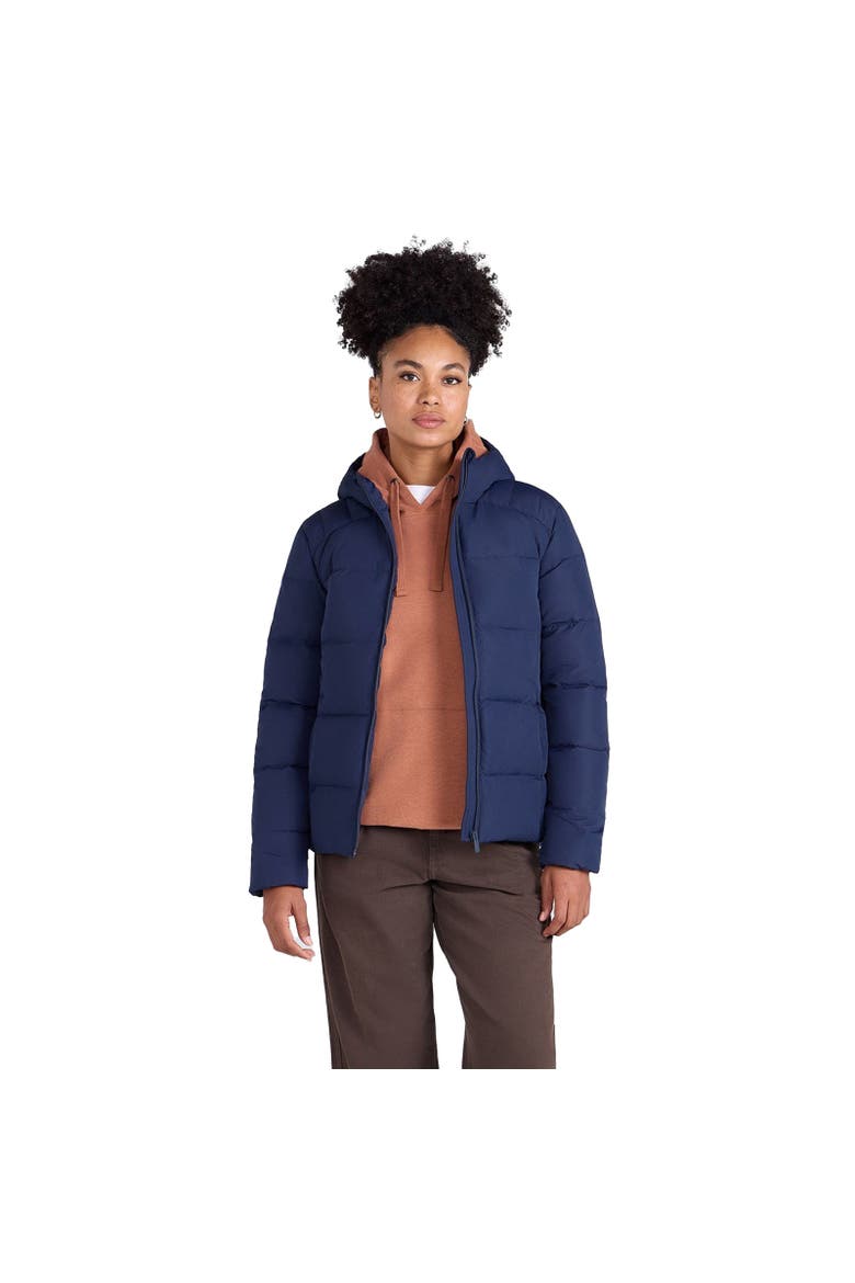 Tech Midweight Down Jacket, Alternate, color, Navy