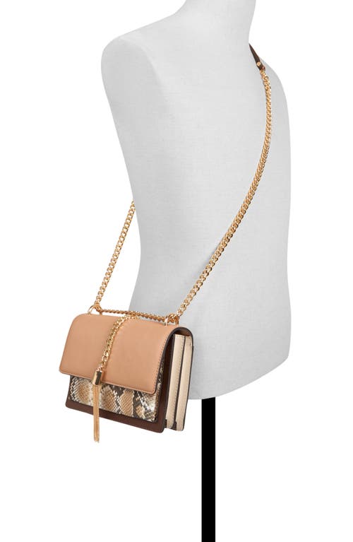 Aldo Miyabell Faux Leather Convertible Crossbody Bag In Neutral