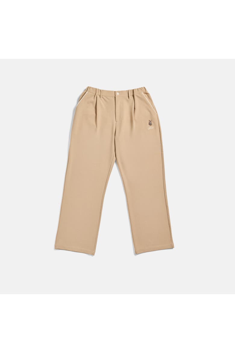 Pleated Golf Trousers, Main, color, Khaki