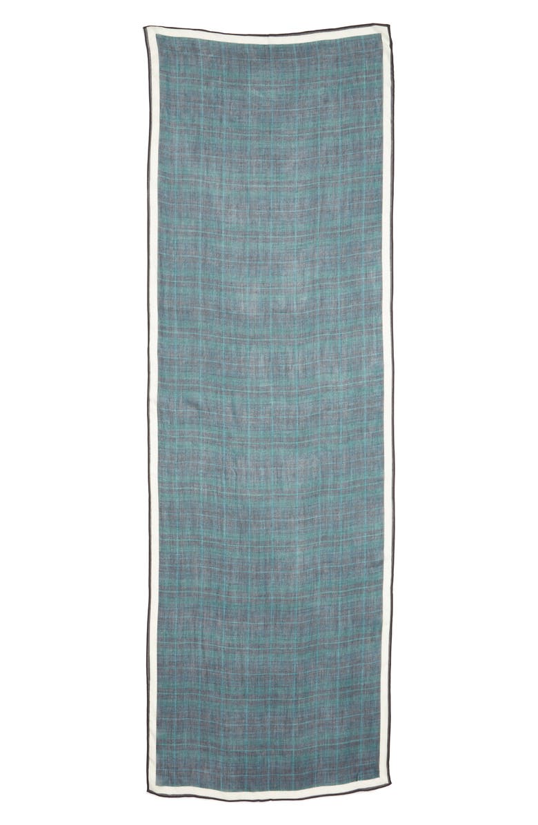 Rebecca Minkoff Plaid Scarf, Alternate, color, 