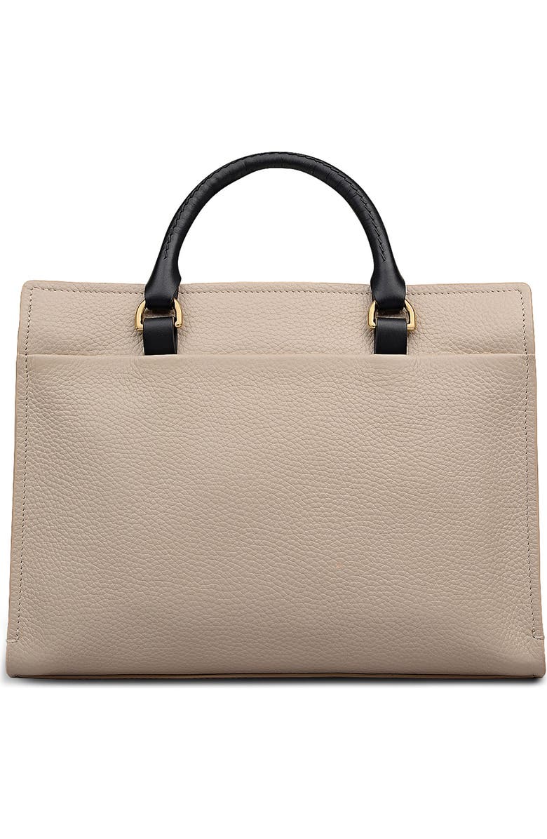 Radley Talbot Way Medium Zip Top Leather Satchel, Alternate, color, Porcini