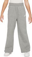 Nike Kids' Sportswear Club Fleece Wide Leg Sweatpants