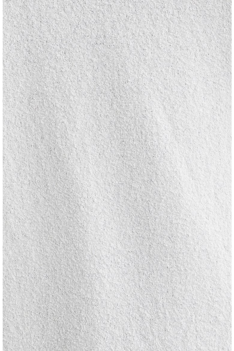 Solid Bouclé Polo, Alternate, color, WHITE