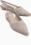 Forever & Always Shoes Berlina Leather Slingback Pump