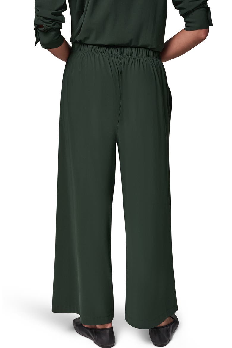Relaxed Mid Rise Ankle Wide Leg Pants, Alternate, color, BLACK FOREST