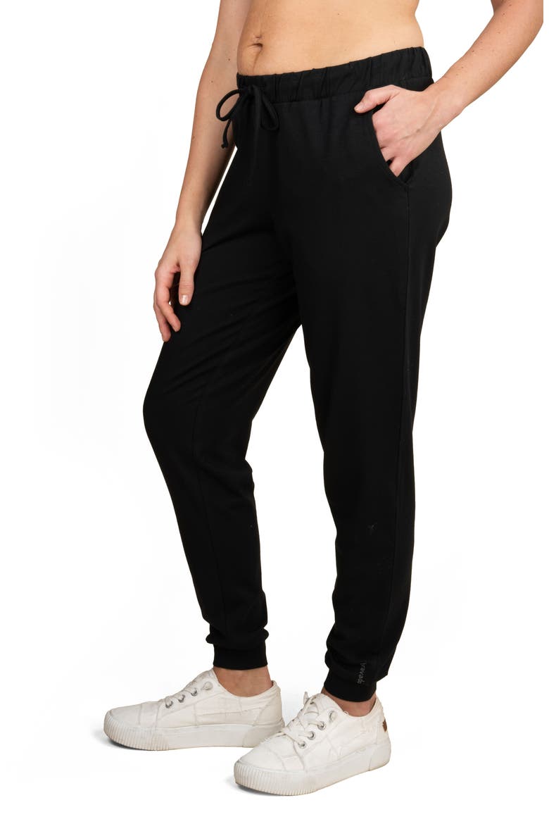 Maternity Lounge Joggers, Alternate, color, BLACK