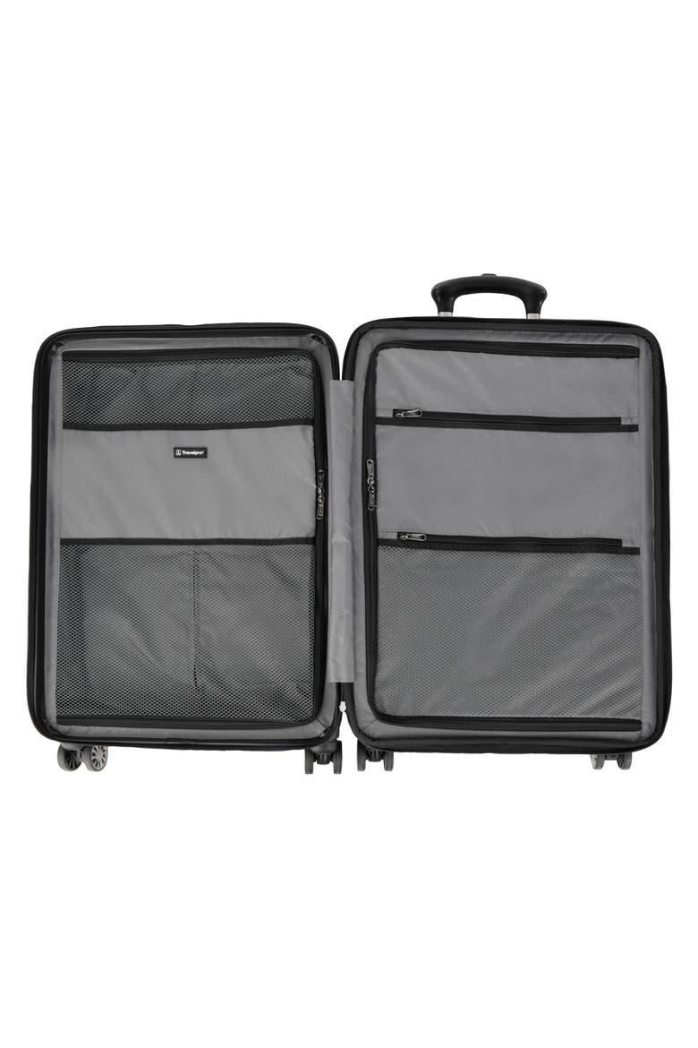 Rollmaster™ Lite 2 24-Inch Expandable Medium Checked Hardside Spinner Suitcase, Alternate, color, SOFT PINK MATTE