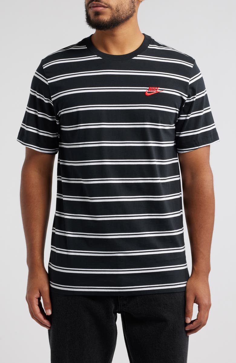 Nike Club Stripe T-Shirt, Main, color, 