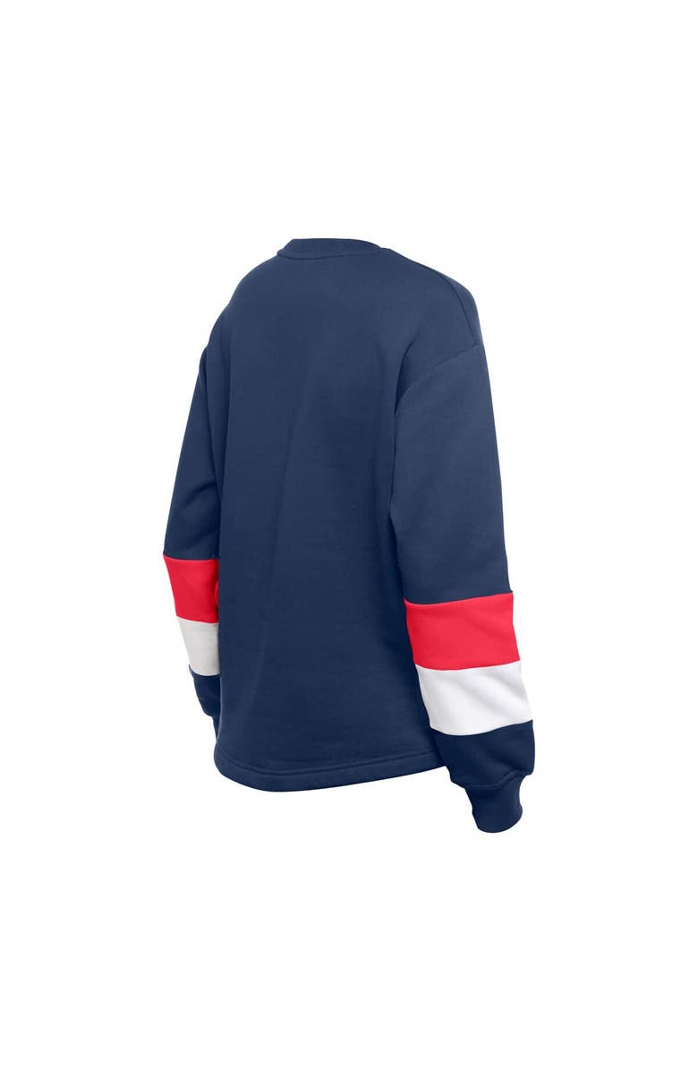New Era Women's New Era  Navy Boston Red Sox Game Day Color Pullover Sweatshirt, Alternate, color, Navy