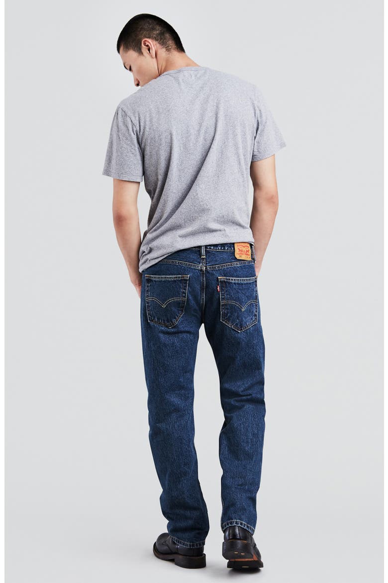 505™ Regular Dark Straight Jeans - 29–36" Inseam, Alternate, color, DARK SW