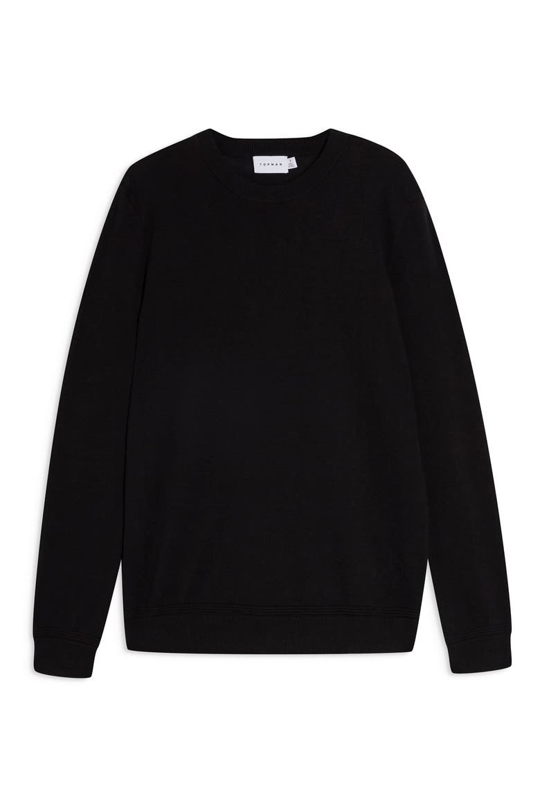 Classic Fit V-Neck Sweater, Alternate, color, BLACK