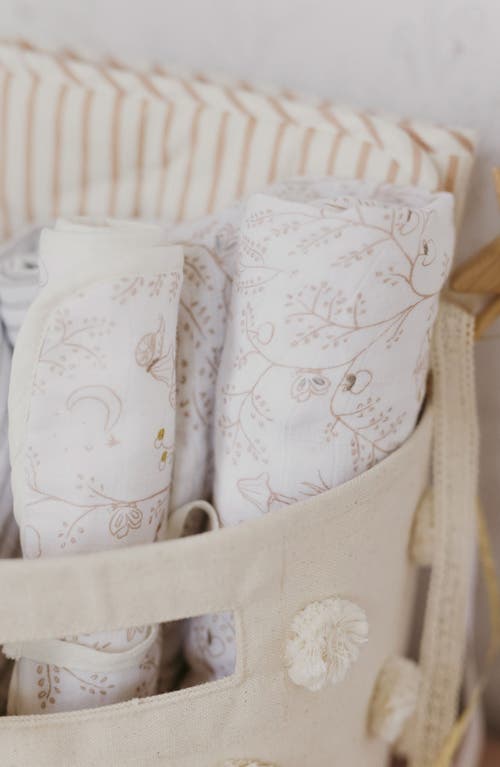 Pehr Celestial Organic Cotton Swaddle In Multi