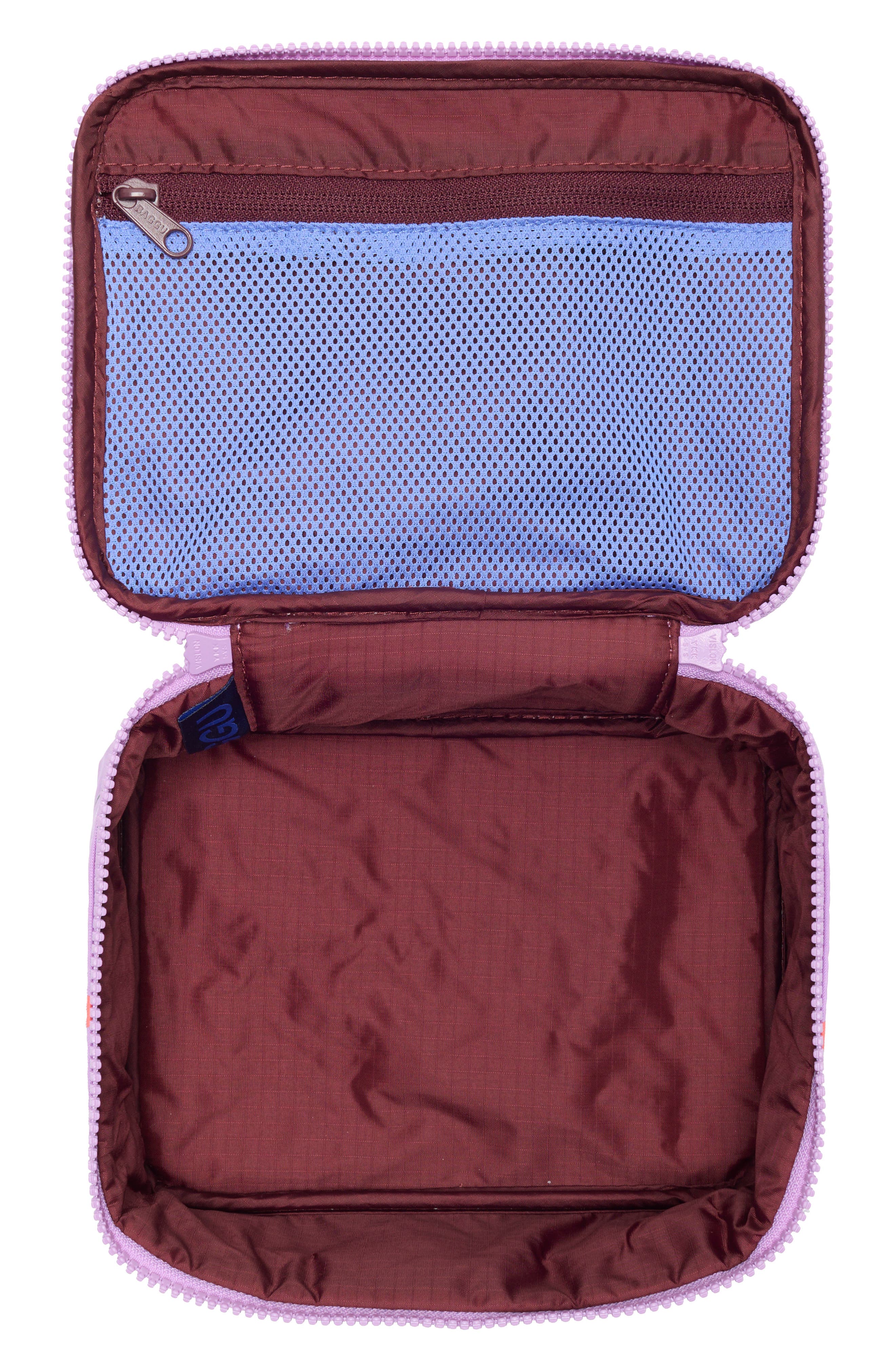 Small Cosmetic Case, Alternate, color, PAINTED WILDFLOWER