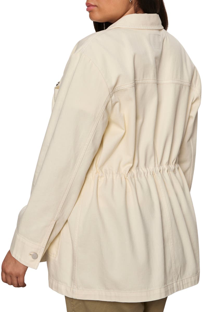 Sanctuary Greenhouse Cotton Jacket, Alternate, color, Collagen White