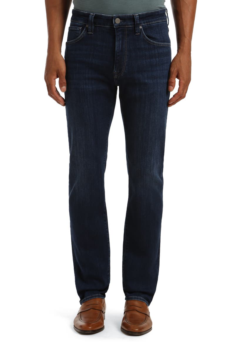Courage Straight Leg Jeans, Main, color, DEEP BRUSHED ORGANIC