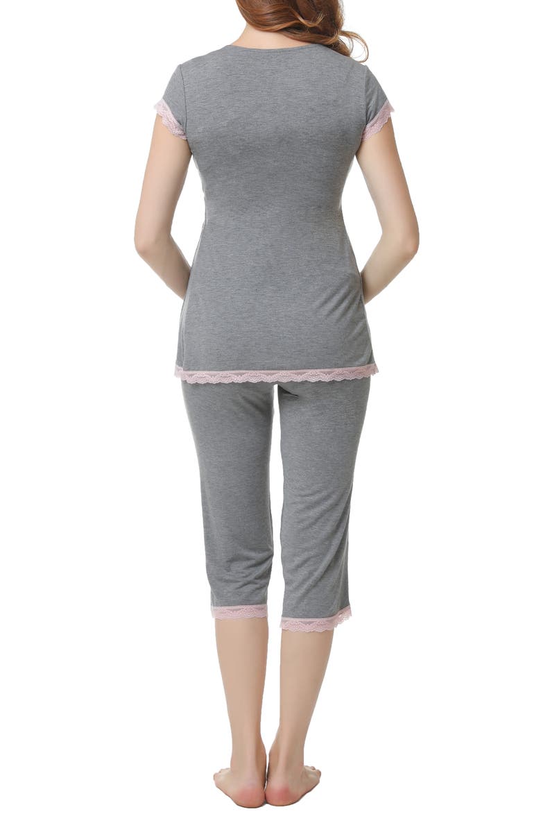 Kimi and Kai Cindy Nursing/Maternity Pajamas, Alternate, color,