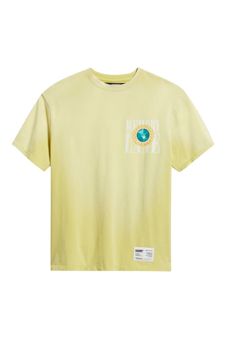 Jewels Cotton Graphic T-Shirt, Main, color, FADED SUNFLOWER