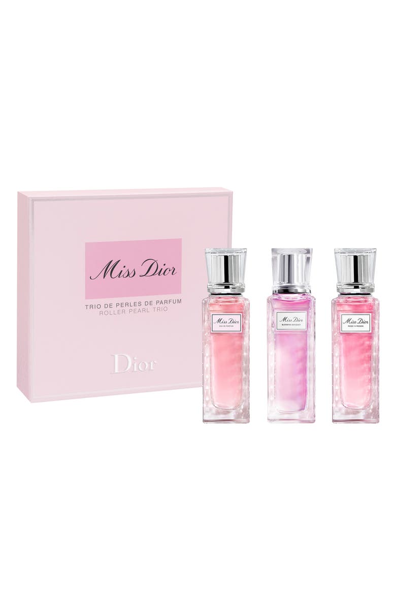 DIOR Miss Dior Trio Roller-Pearl Fragrance Set (Nordstrom Exclusive) $133 Value, Main, color,