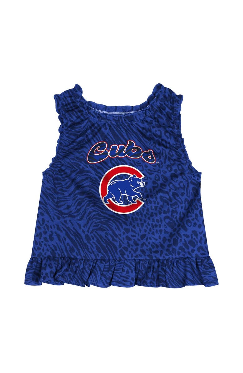Outerstuff Toddler  Royal Chicago Cubs Playground Dress, Alternate, color, Royal
