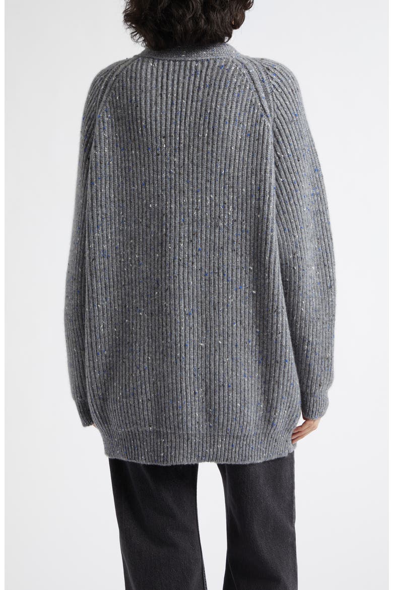 Norah Cashmere Donegal Rib Cardigan, Alternate, color, CAIRNGORM DONEGAL