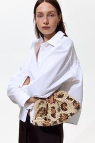 H&M Straw Clutch