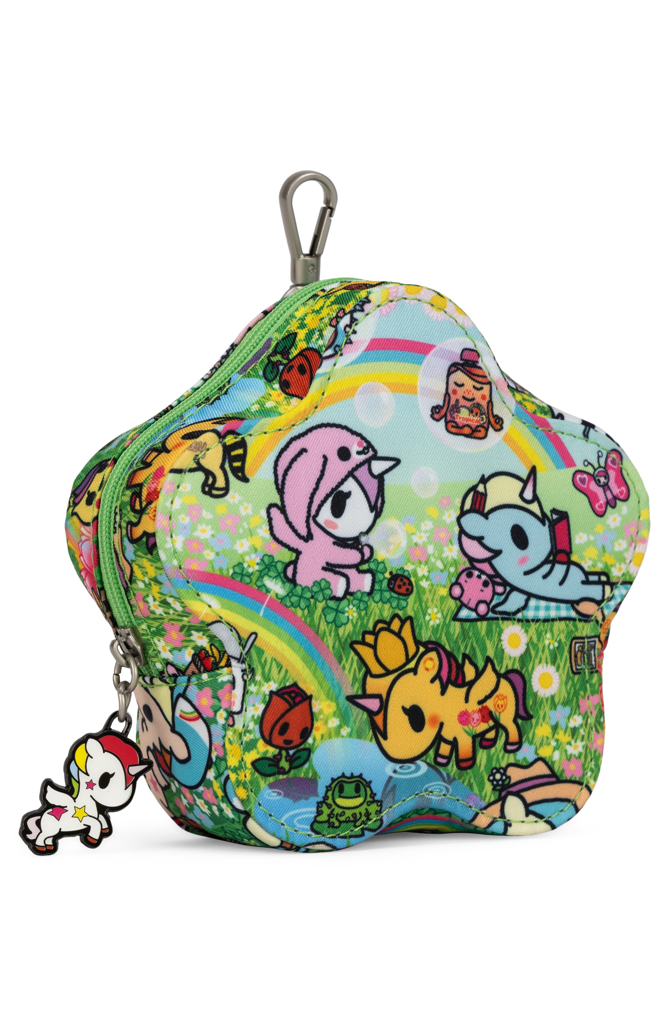 JuJuBe Mini Flower Bag, Alternate, color, Meadow Blooms