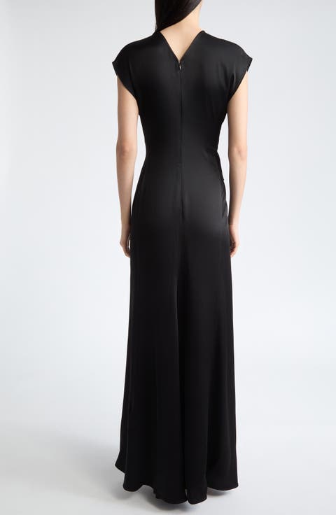 Aria Twisted Waist Gown