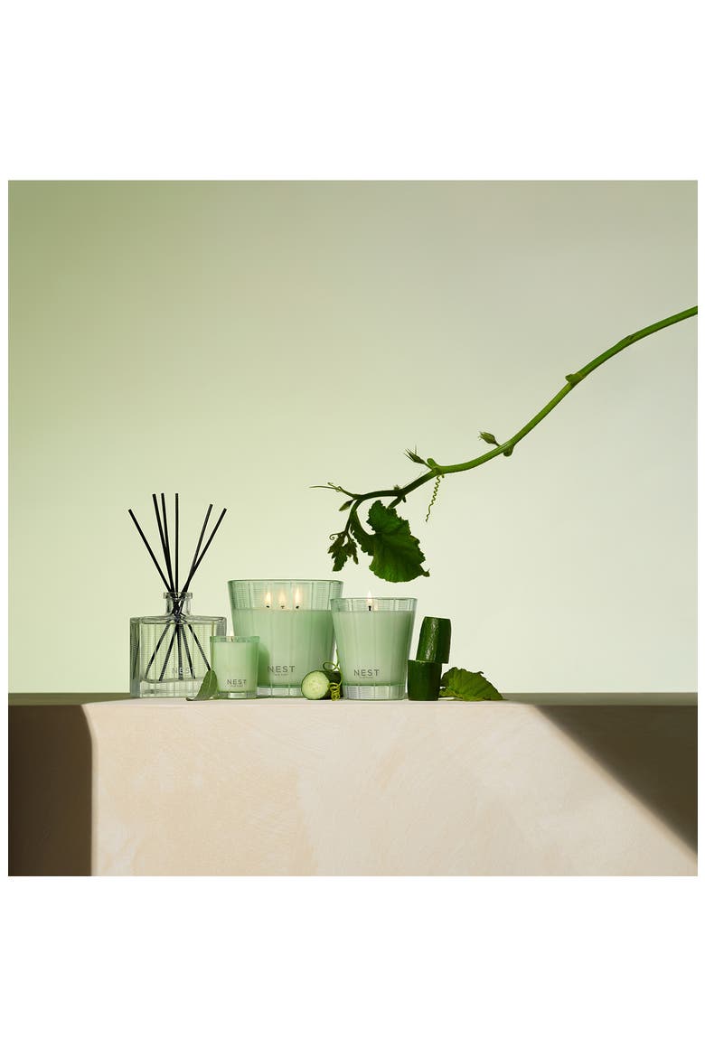 Cucumber & White Sage Scented Candle, Alternate, color, CUCUMBER WHITE SAGE