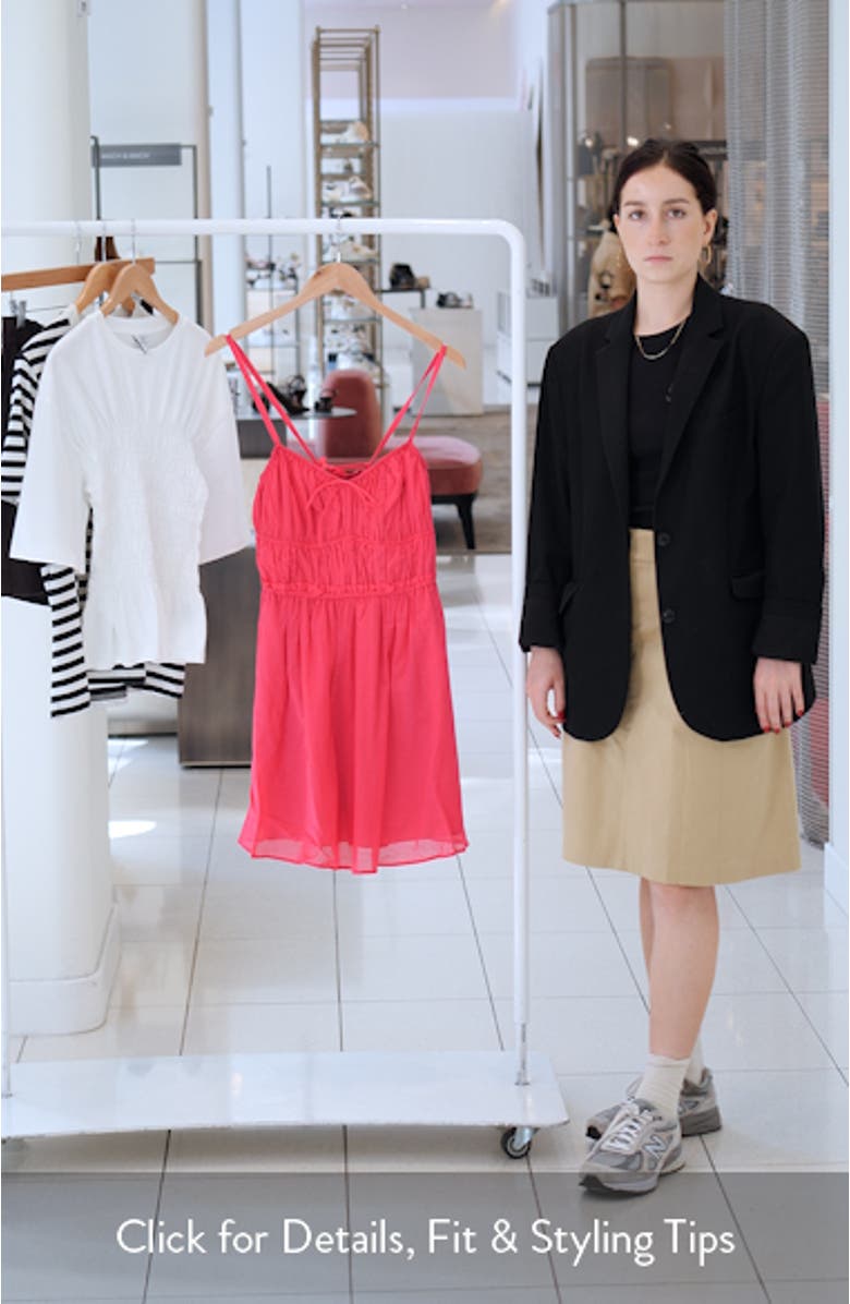 Heather Cotton Mini Sundress, sales video thumbnail