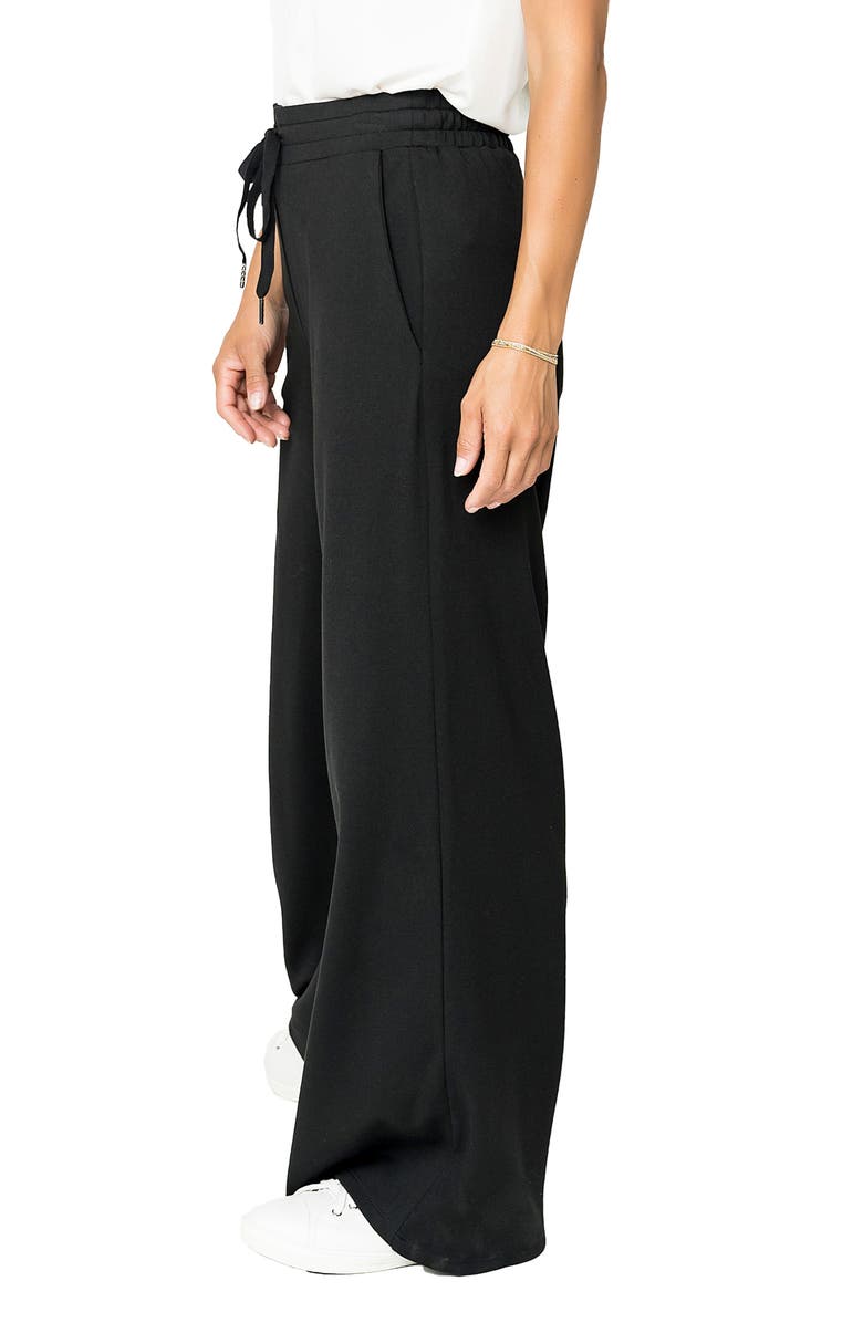 GIBSONLOOK Gigi Essential Ponte Pants, Alternate, color, Black