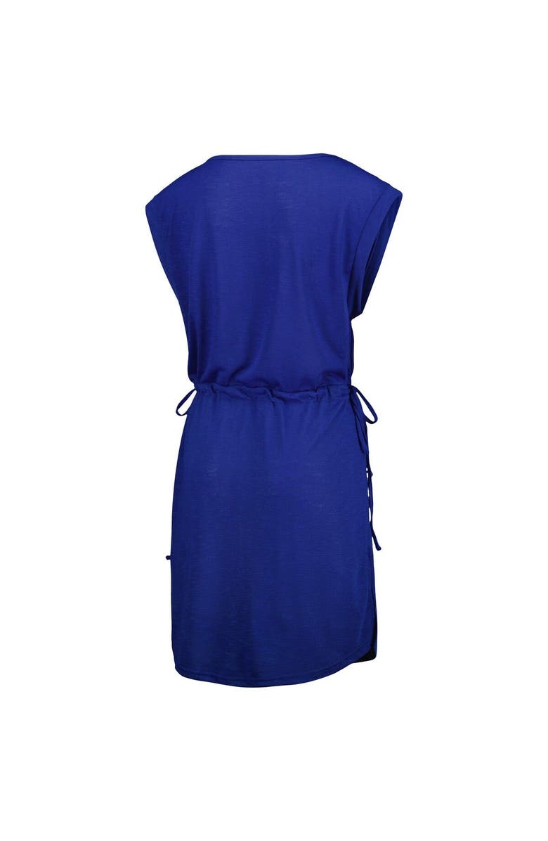 G-III 4HER BY CARL BANKS Women's G-III 4Her by Carl Banks Royal Los Angeles Dodgers G.O.A.T Swimsuit Cover-Up Dress, Alternate, color, 