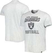 '47 Men's '47 Heathered Gray Las Vegas Raiders Dozer Franklin Lightweight T-Shirt