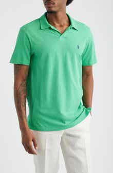 Standard Fit Cotton & Linen Polo